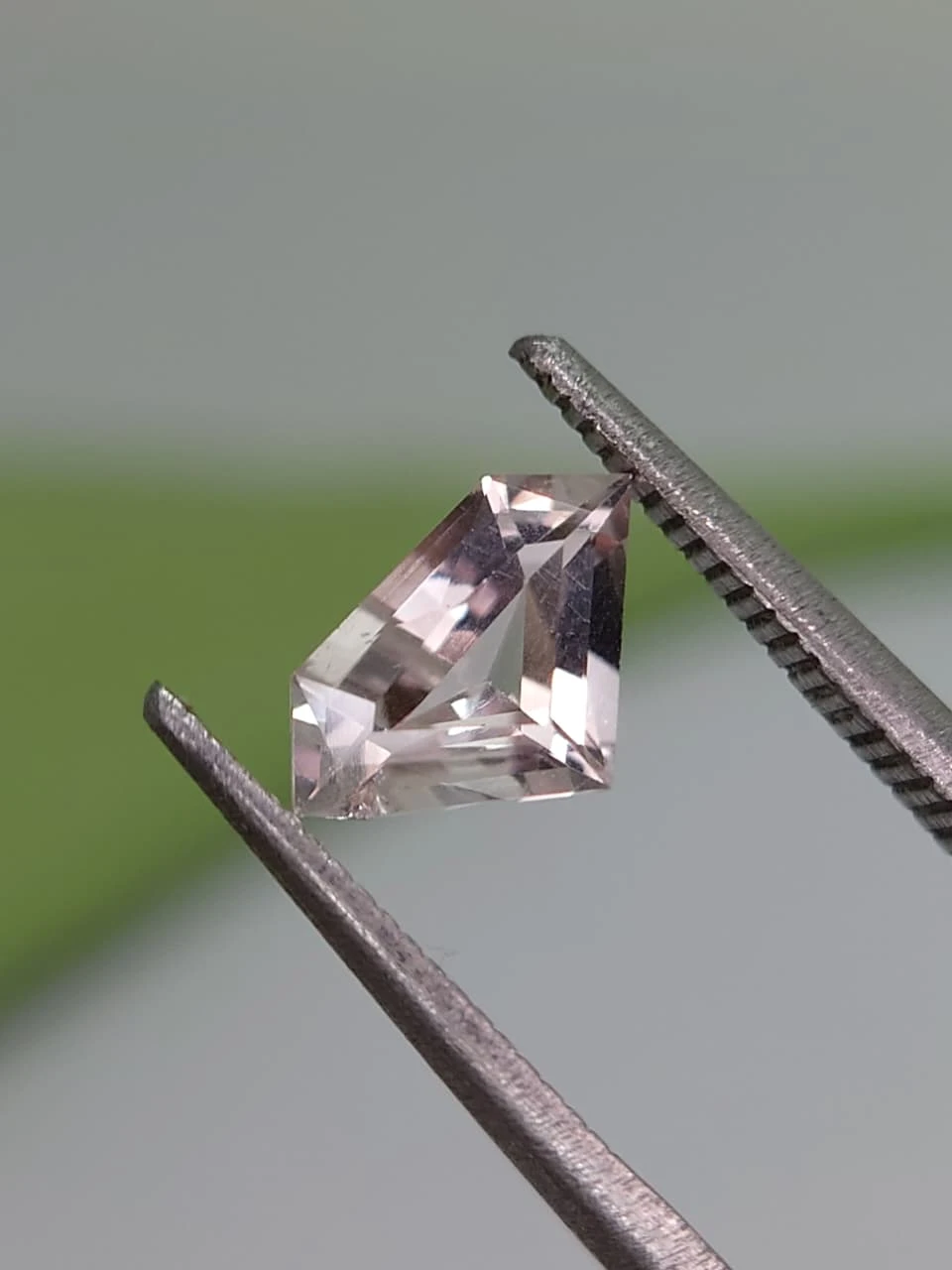 1ct Patel Pink Imperial Topaz from Katlang Pakistan — view 3